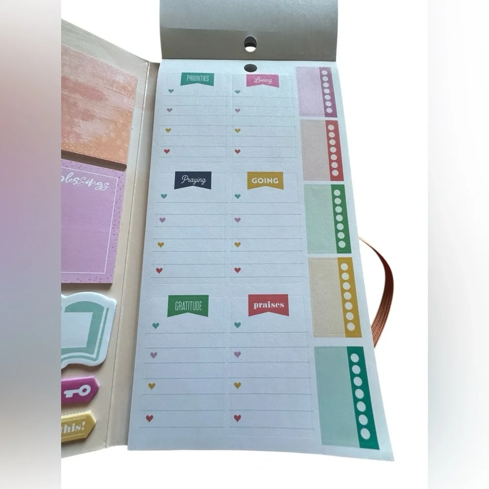 The Happy Planner Faith Warrior Accessory Book Folio